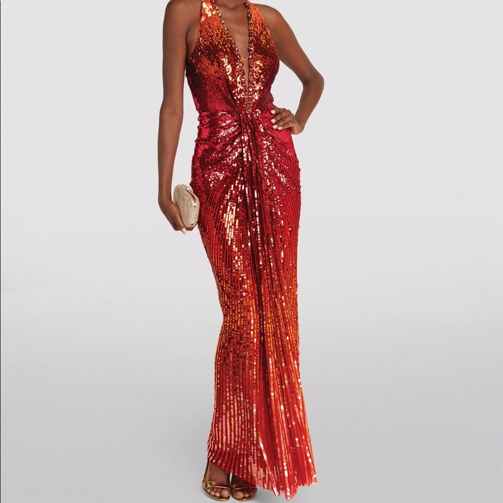 JENNY PACKHAM gown, Size 2 US (6 UK)